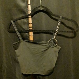Alien mood crop top